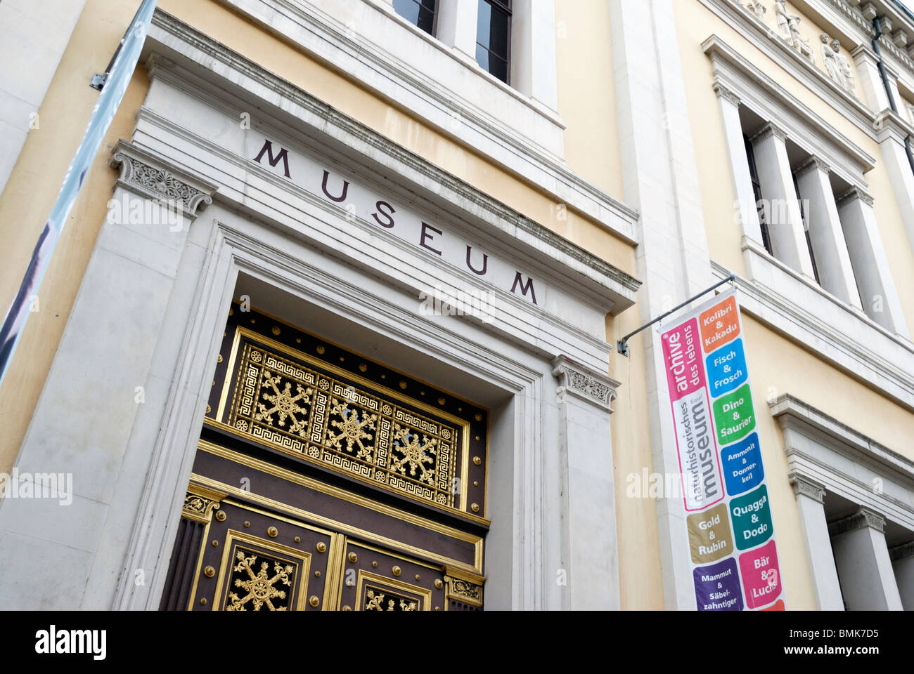 Naturhistorischen Museum Basel (Naturhistorisches Museum), Basel, Schweiz Stockfoto