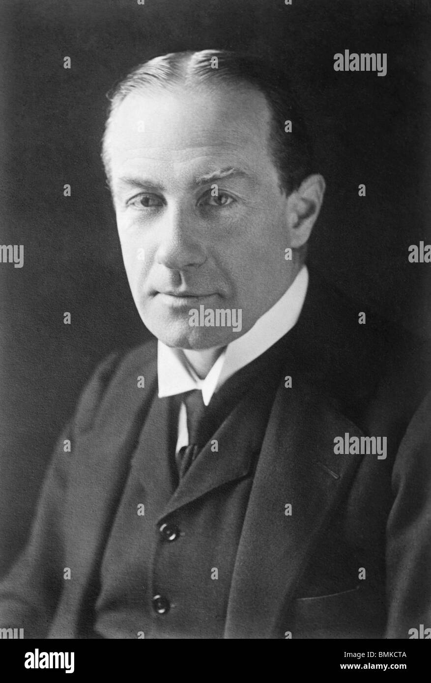 Porträt-Foto-c1920s von Stanley Baldwin (1867-1947) - konservative Staatsmann und Premierminister des Vereinigten Königreichs bei drei Gelegenheiten. Stockfoto