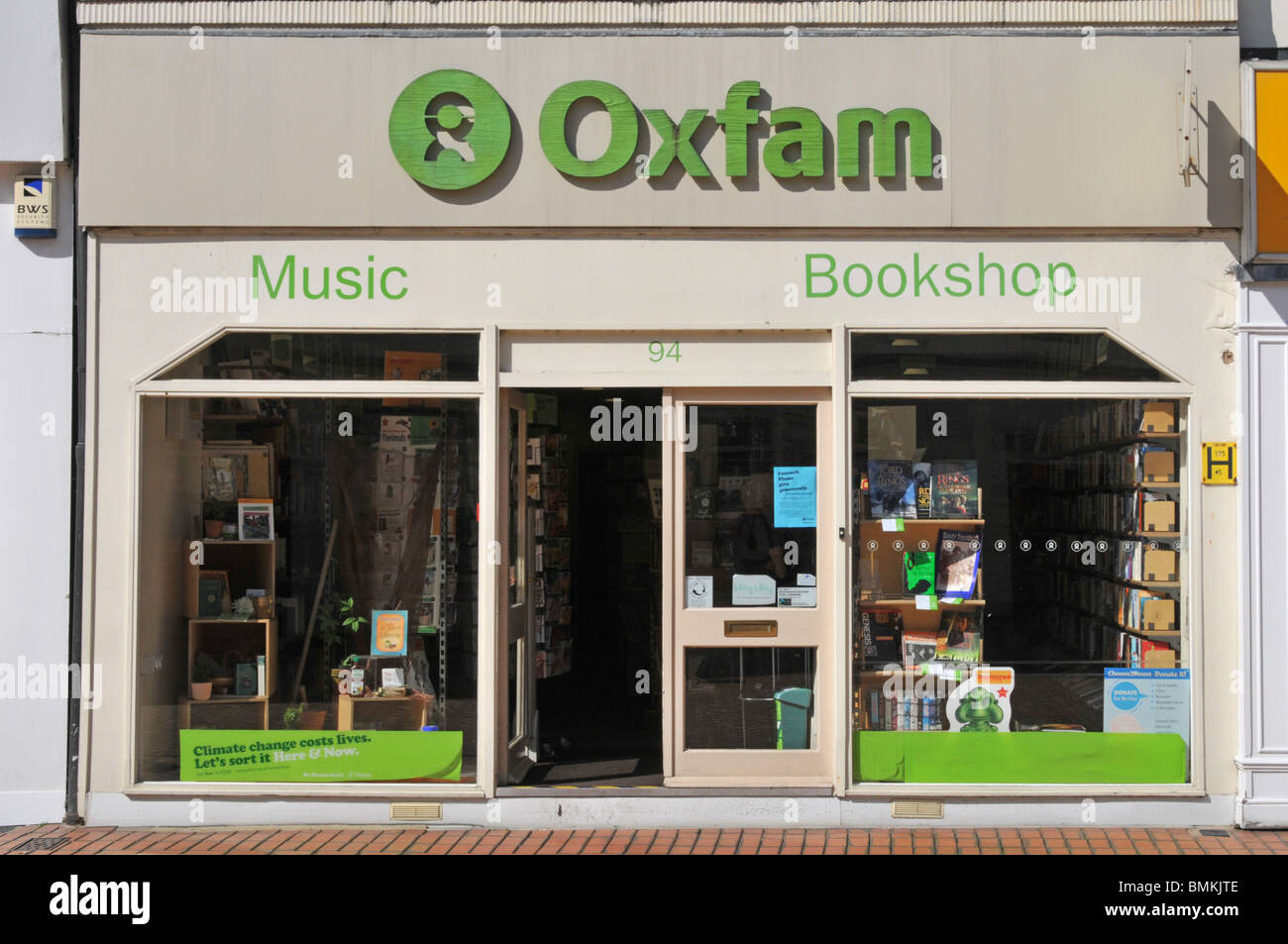 Oxfam-Charity-Shop Shopping High street Stockfoto