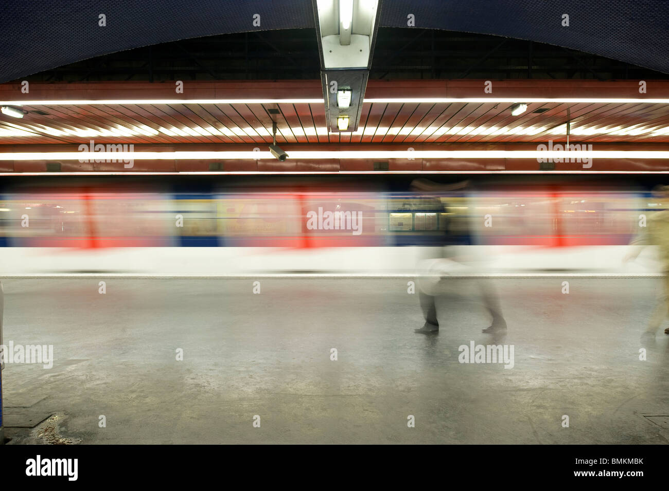 Paris, RER Auber Stockfoto