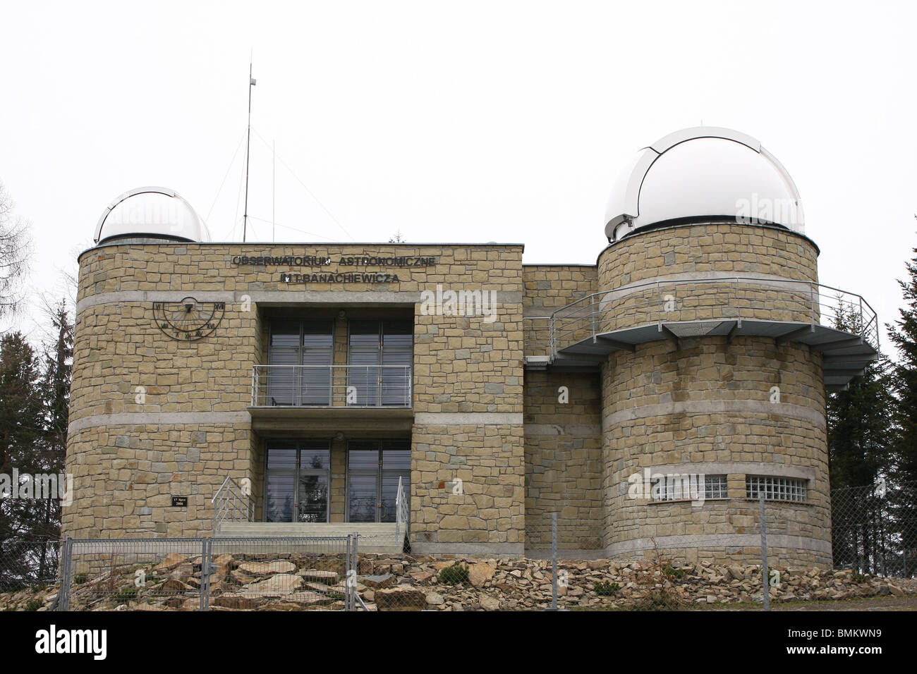 Astronomisches Observatorium Tadeusza Banachiewicza Stockfoto