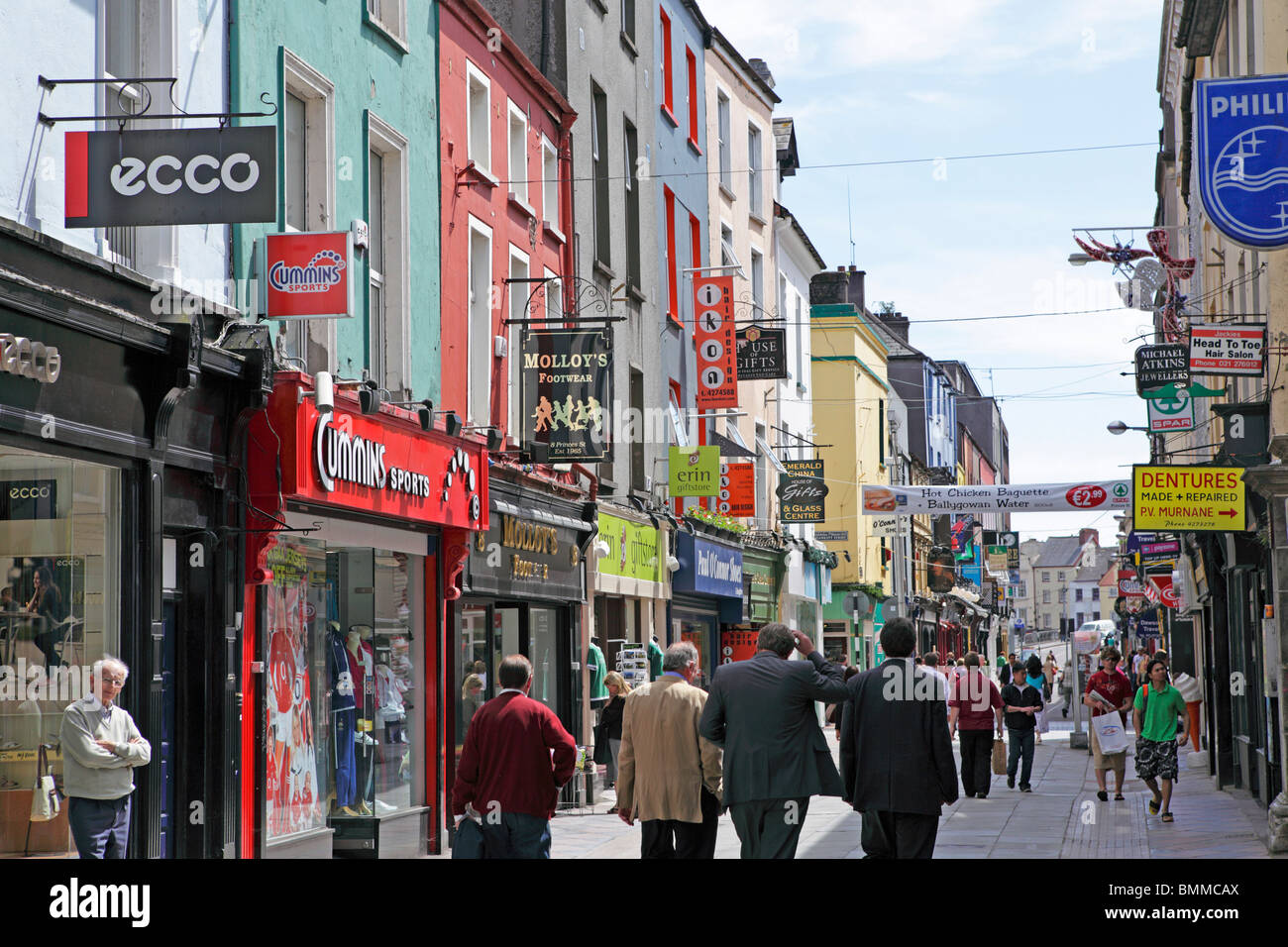 Stadtzentrum, Stadt Cork, Irland Stockfoto