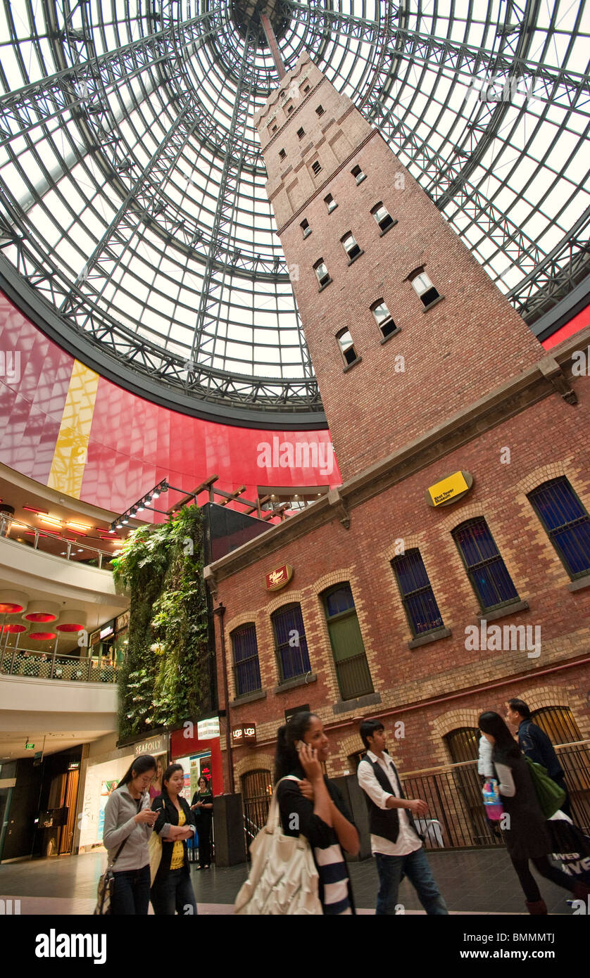 Melbourne Central Shopping Centre Stockfoto