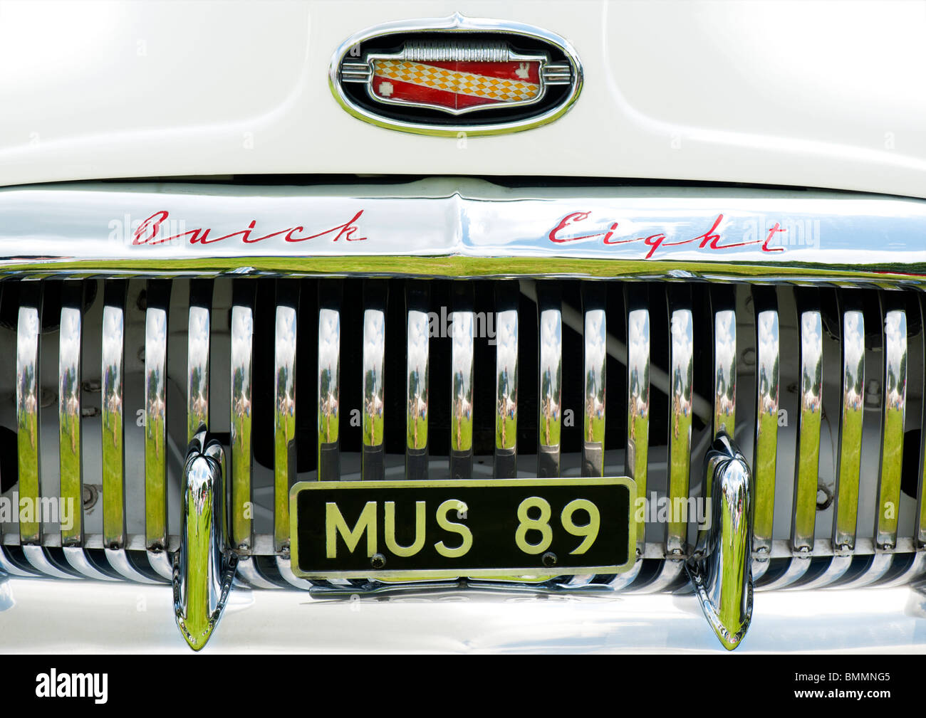 Buick acht Frontend ein amerikanischen Oldtimers Stockfoto