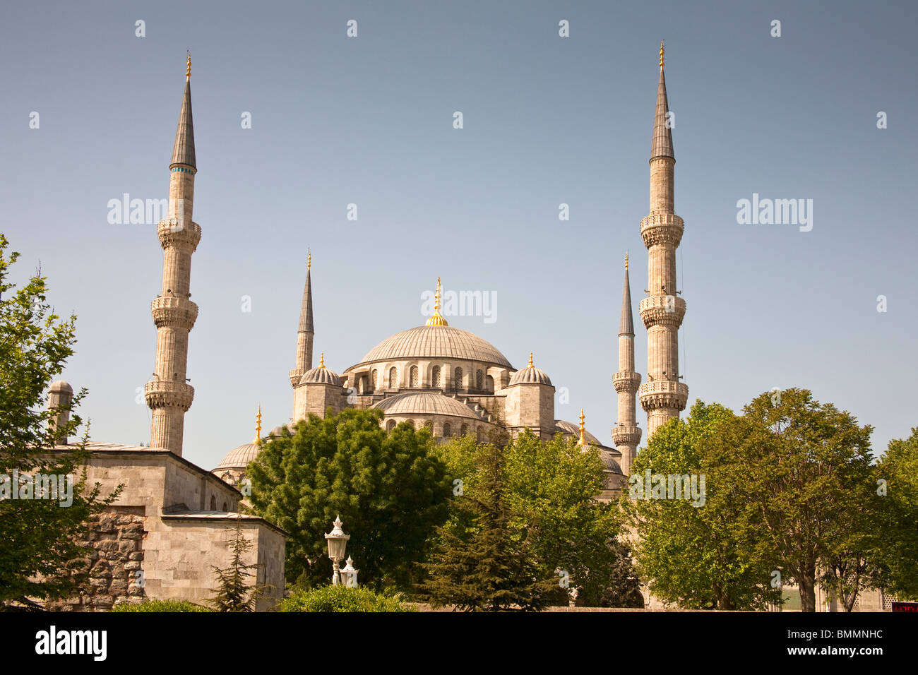 Sultanahmet-Moschee, auch bekannt als die blaue Moschee und Sultan Ahmed Mosque, Istanbul, Türkei Stockfoto