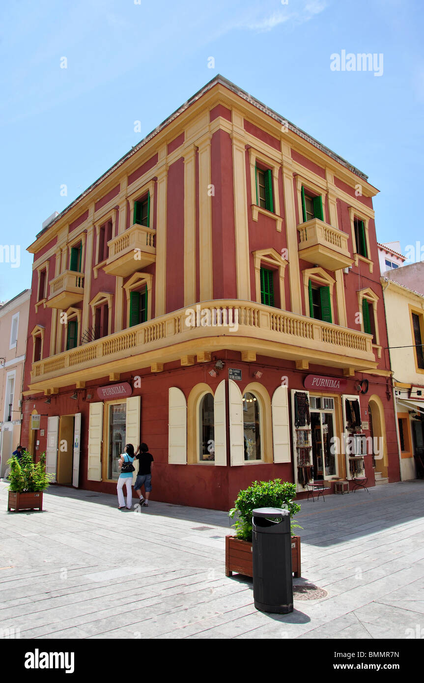 Traditionelle Architektur, Eivissa, Ibiza, Balearen, Spanien Stockfoto