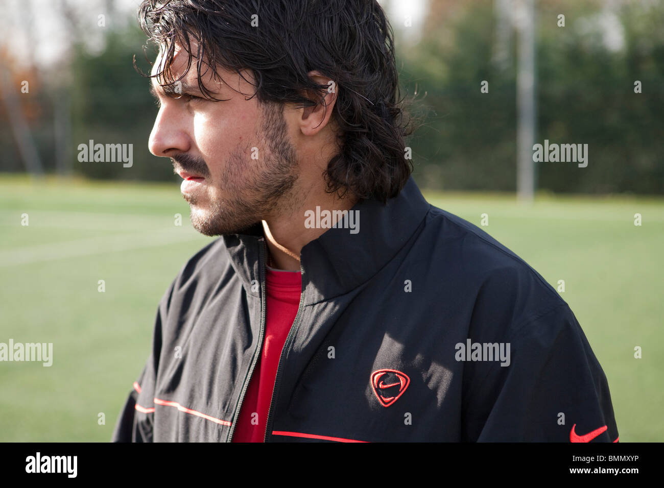 Gattusso italienische Fußball-Star Trainings-Camp Stockfoto