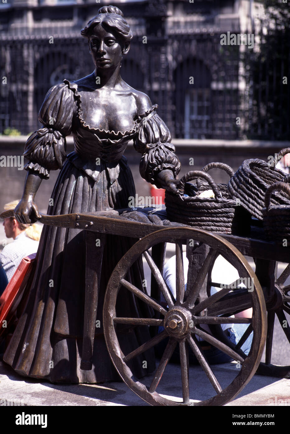 Molly Malone Statue Stockfoto