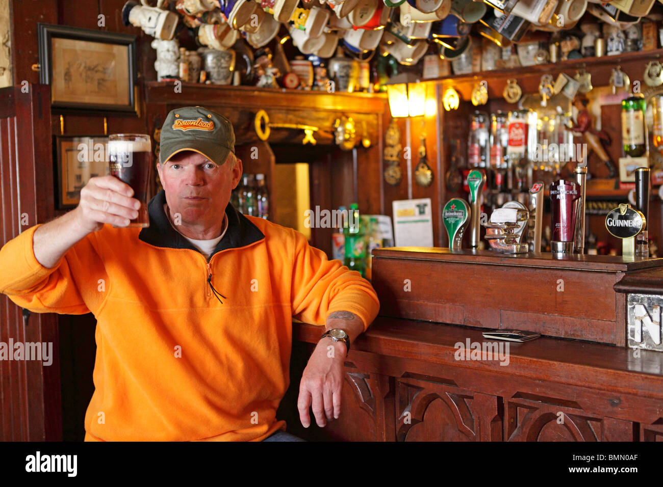 im Pub ´Nancy´s´, Ardara, Co. Donegal, Irland Stockfoto