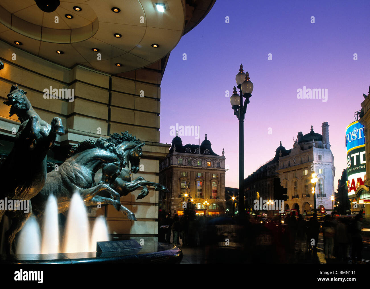 Piccadilly Circus Stockfoto