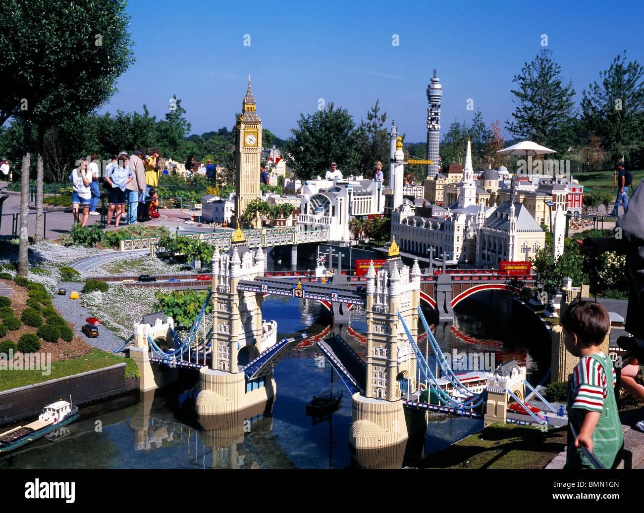 Windsor Legoland London Minilan Stockfoto