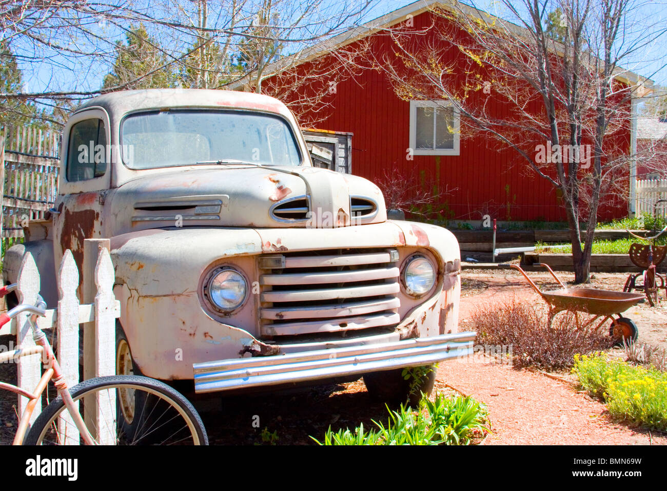 Antike Ford Truck Stockfoto