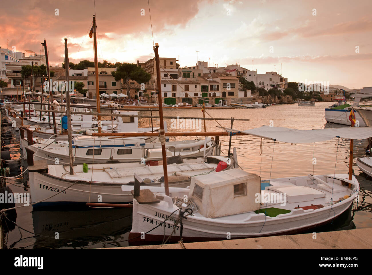 Mallorca Spanien Insel Porto Petro Stockfoto