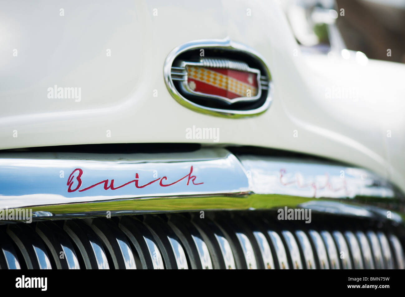 Buick acht Frontend ein amerikanischen Oldtimers Stockfoto