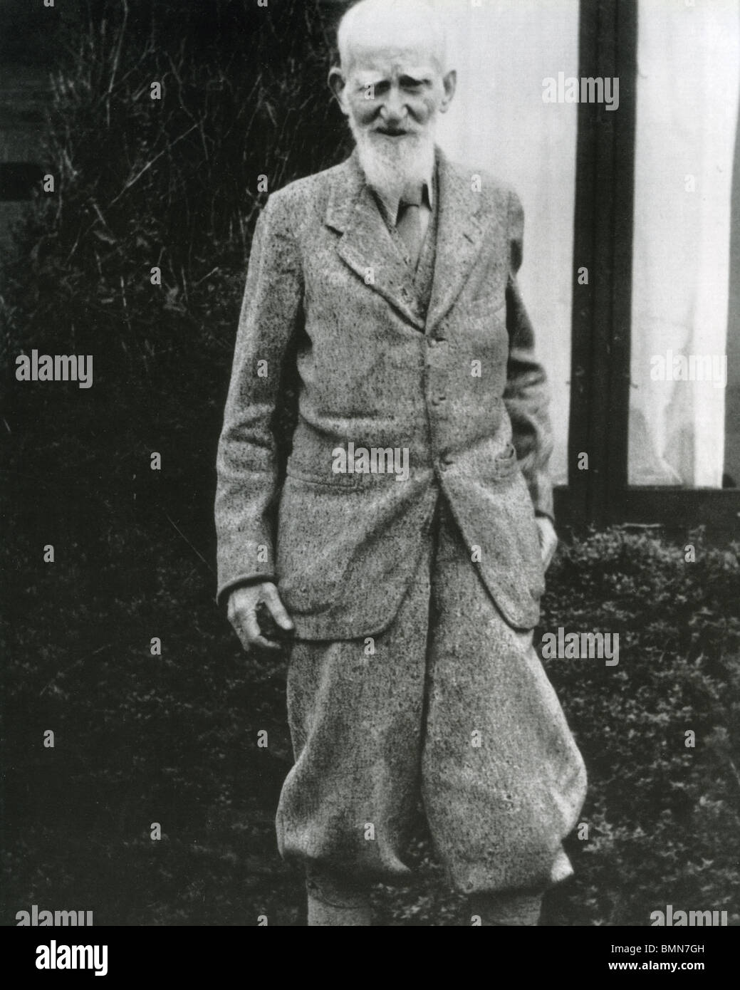 Shaw (1856-1950) irischer Dramatiker und Kritiker Stockfoto
