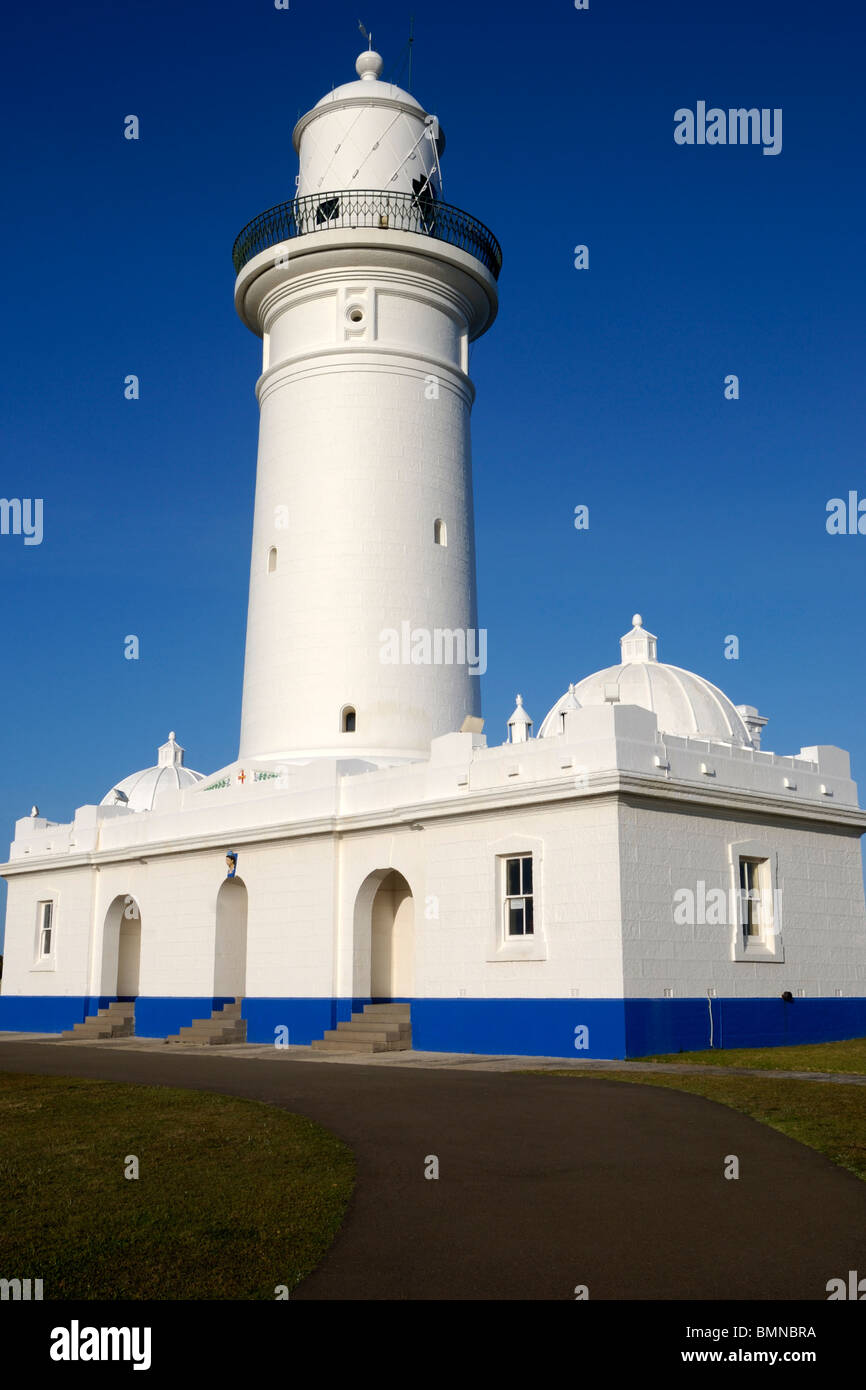 Macquarie Leuchtfeuer - Vorderansicht Stockfoto