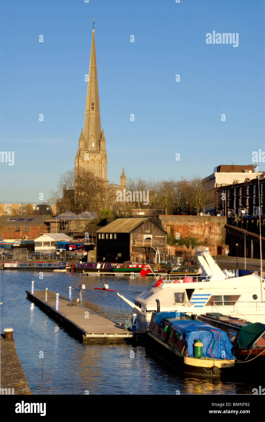 Bristol Dockbereiche Stockfoto