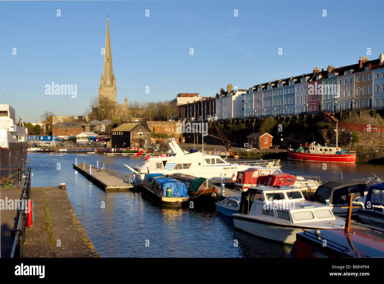 Bristol Dockbereiche Stockfoto