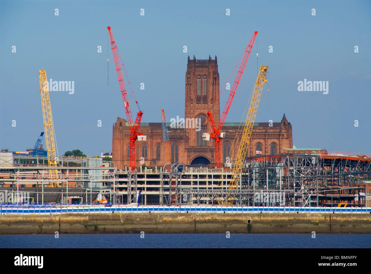 Liverpool, Merseyside anglikanische Kathedrale Stockfoto