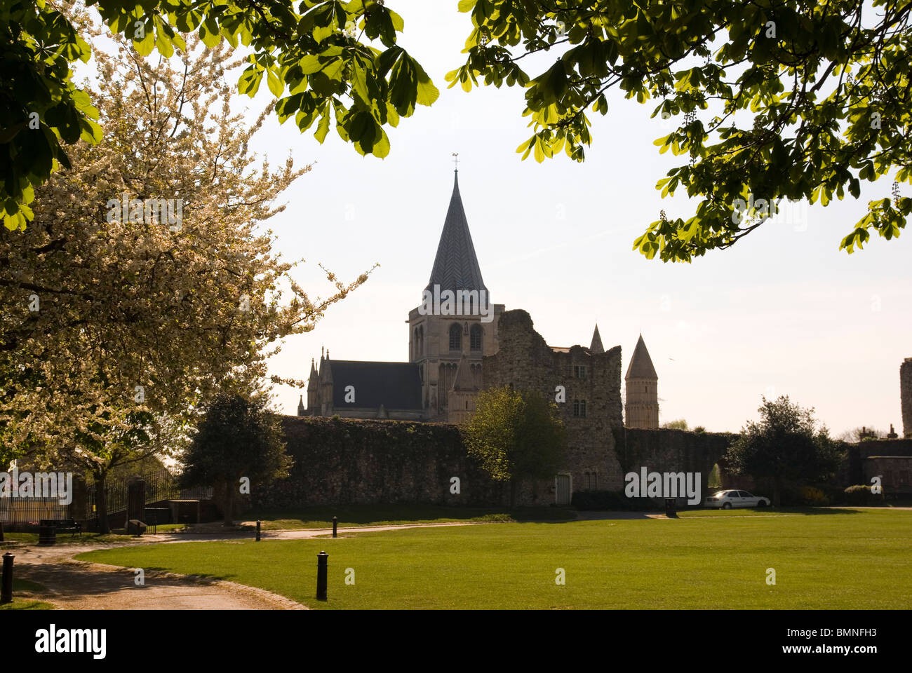 Kent, Rochester Kathedrale Stockfoto