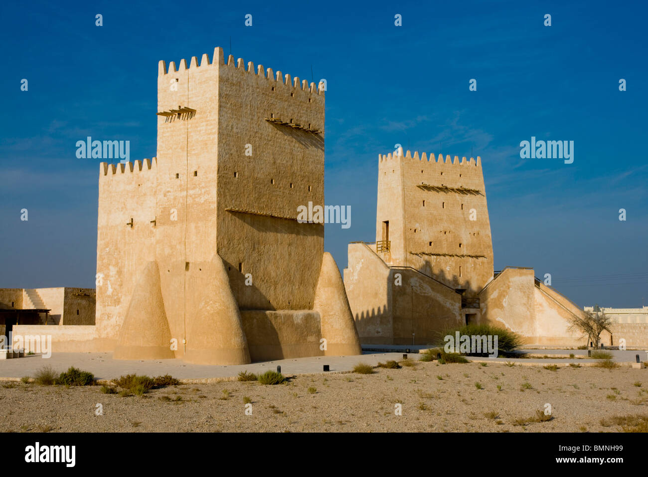 Katar, Umm Salal Mohammed Fort Stockfoto