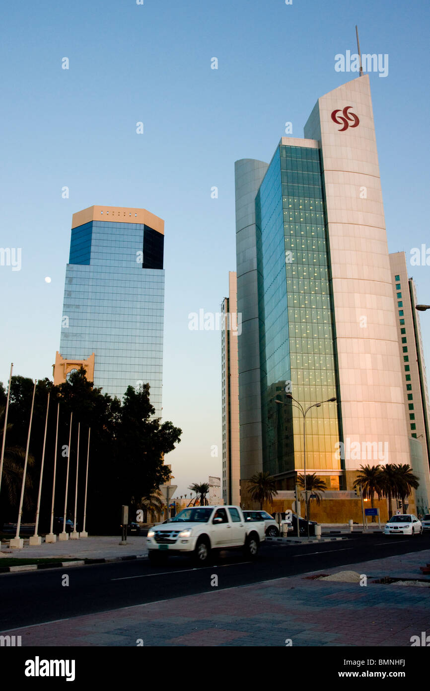 Katar, Doha Barzan Tower Stockfoto