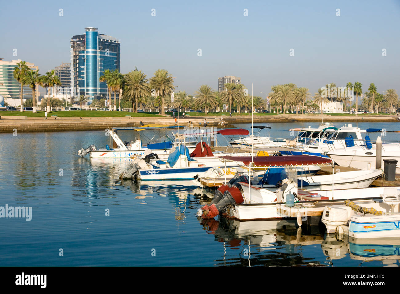 Katar, Doha Bay Stockfoto