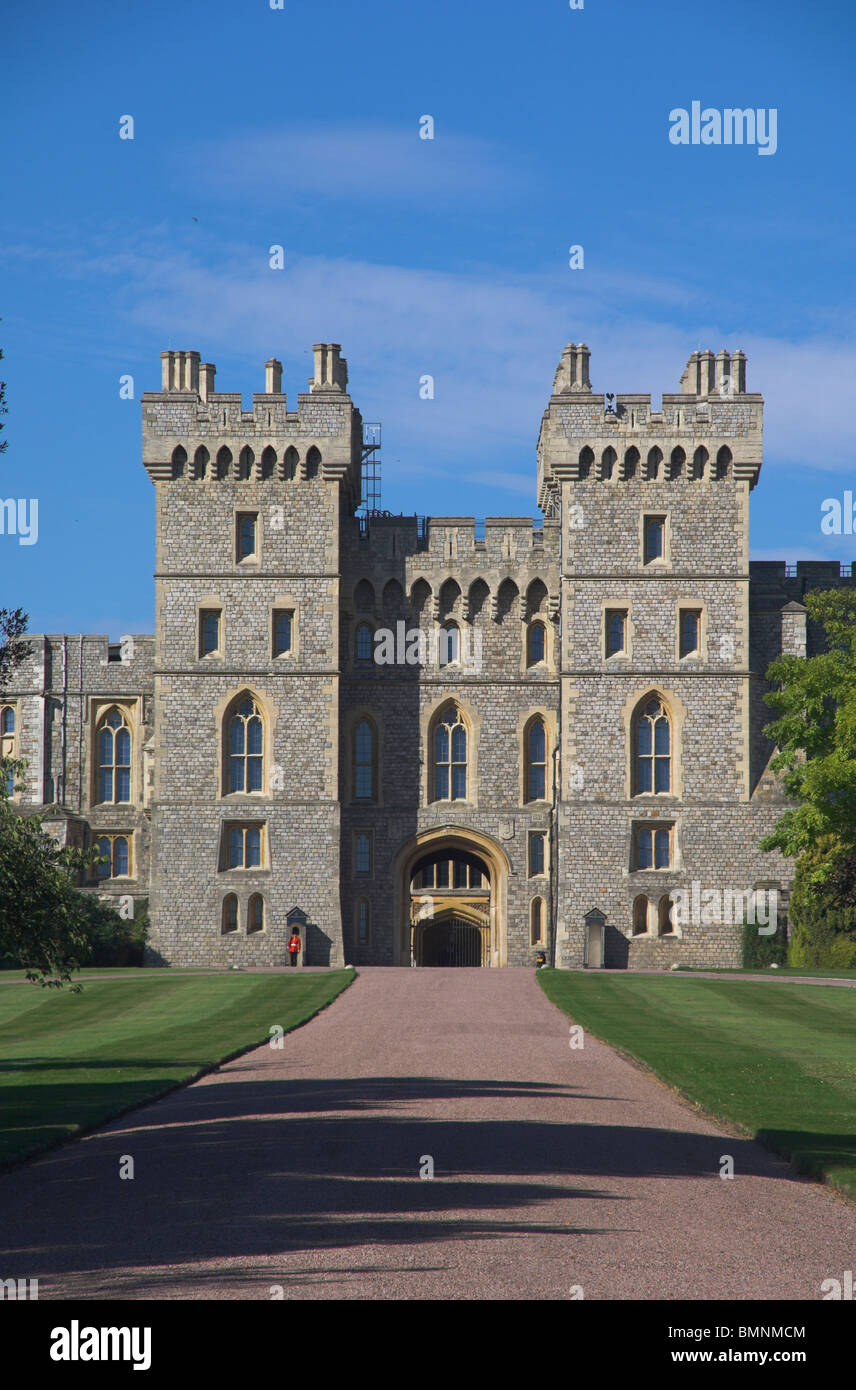 Windsor Castle von langen Spaziergang Stockfoto