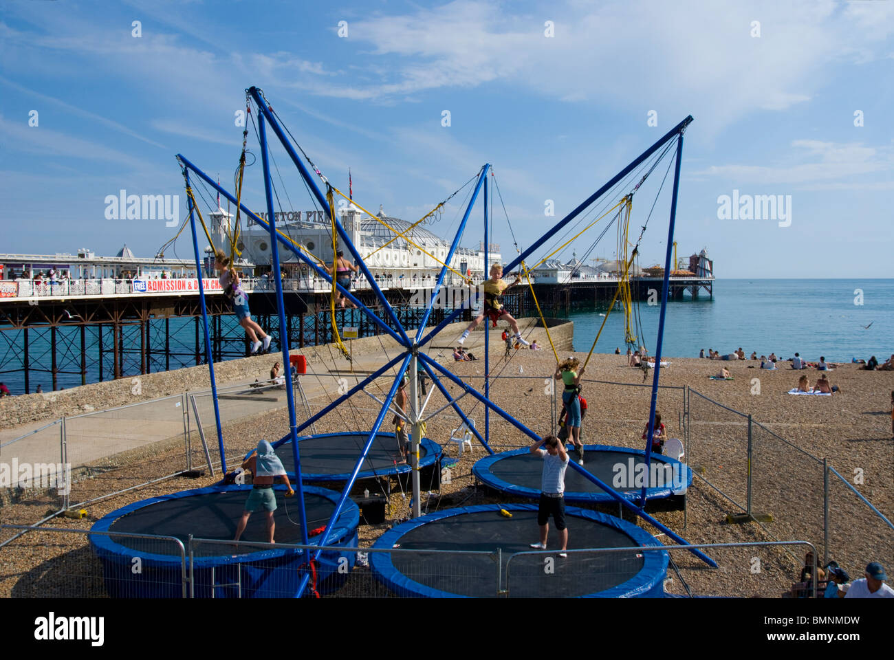 Europa, Großbritannien, England, Sussex Brighton Palace Pier Spaß Stockfoto