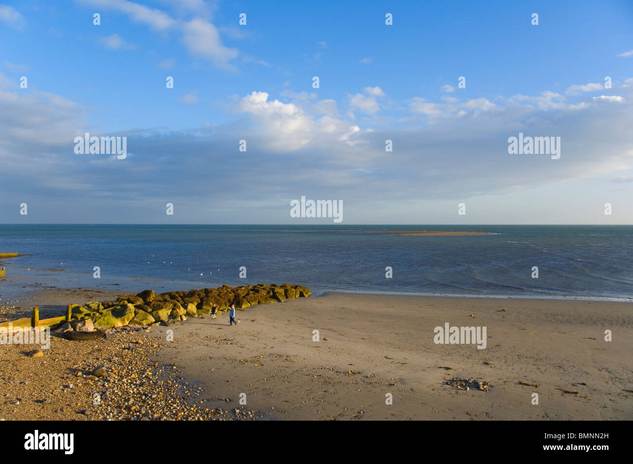 Sussex, Selsey Bill, Strand Stockfoto