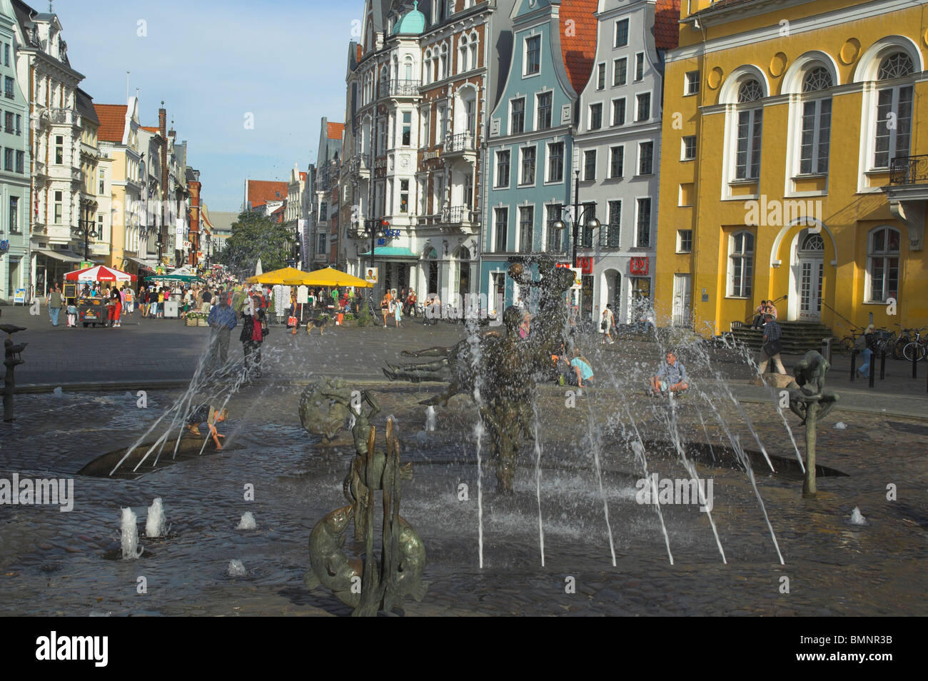 Mecklenburg Vorpommern, Rostock Stockfoto