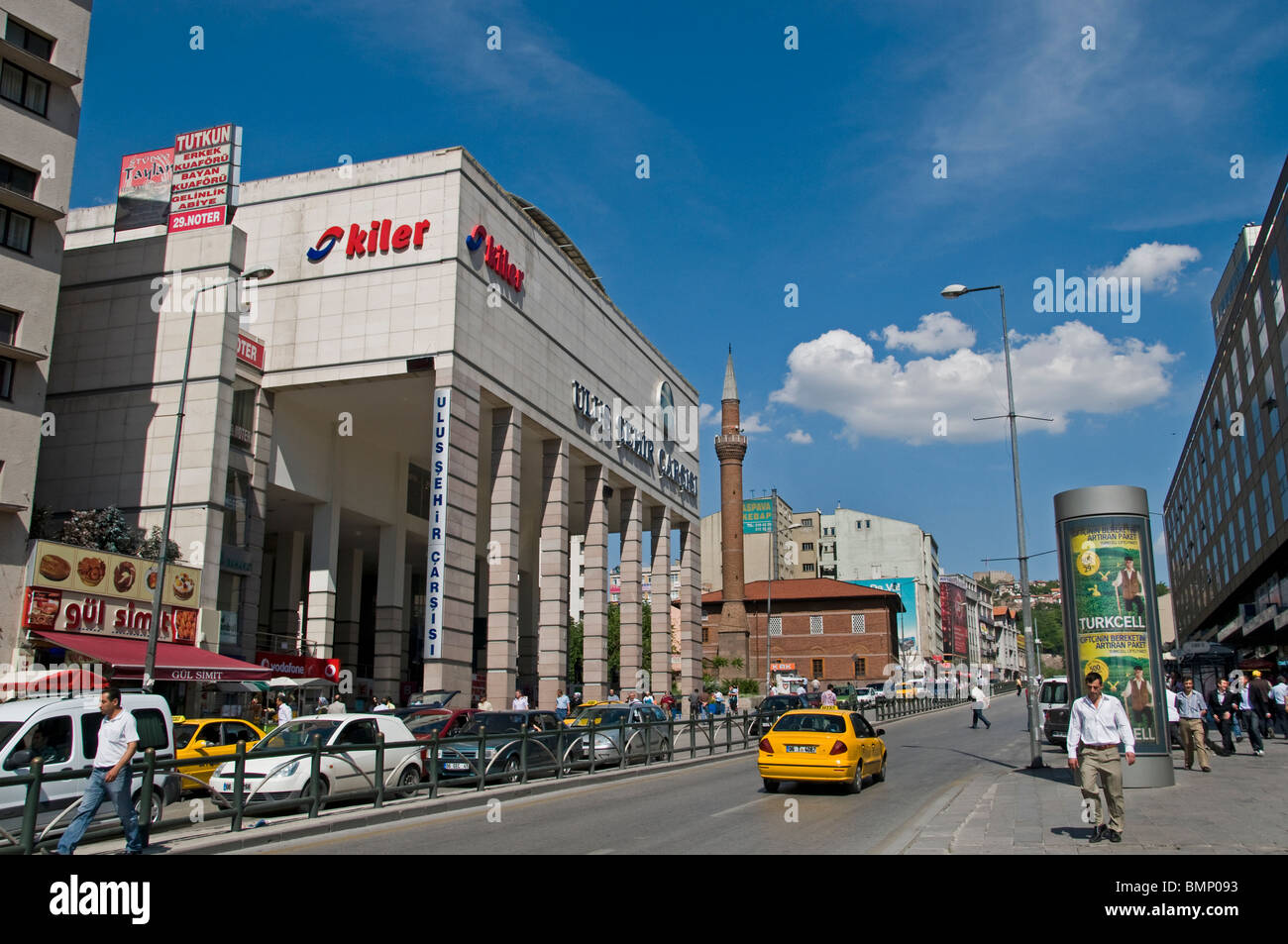 Moderne Ankara Ulus Altstadt City Türkei türkische Stockfoto