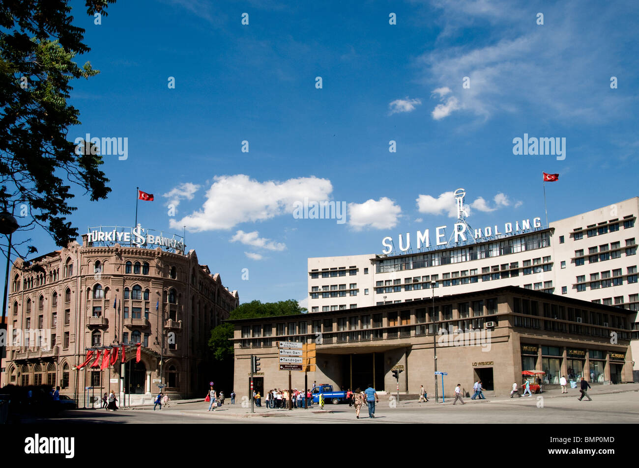 Stadt in der Türkei türkische Ulus moderne Ankara Stockfoto