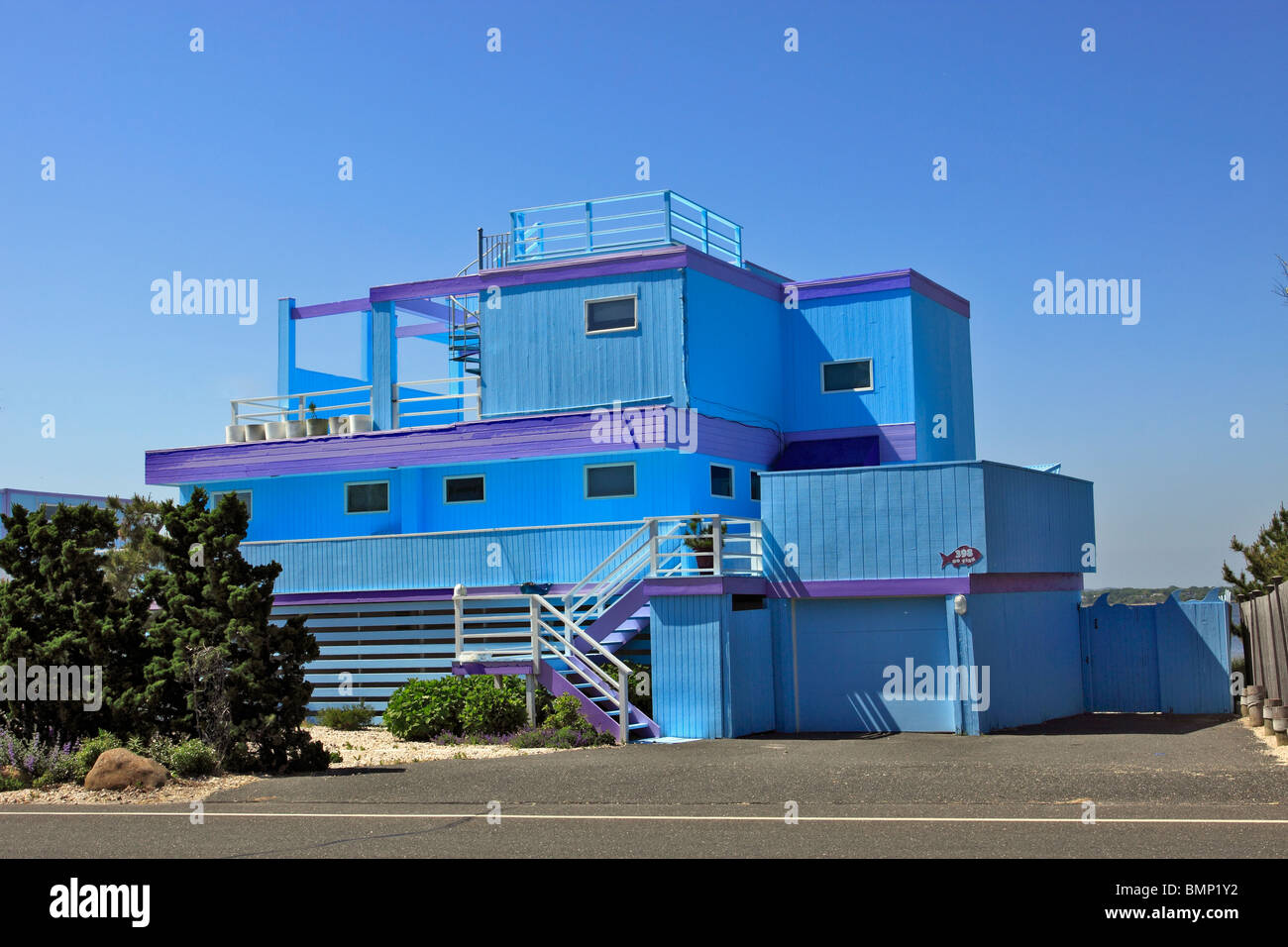 Luxus Strand Haus Düne Rd. Westhampton Beach Long Island NY Stockfoto