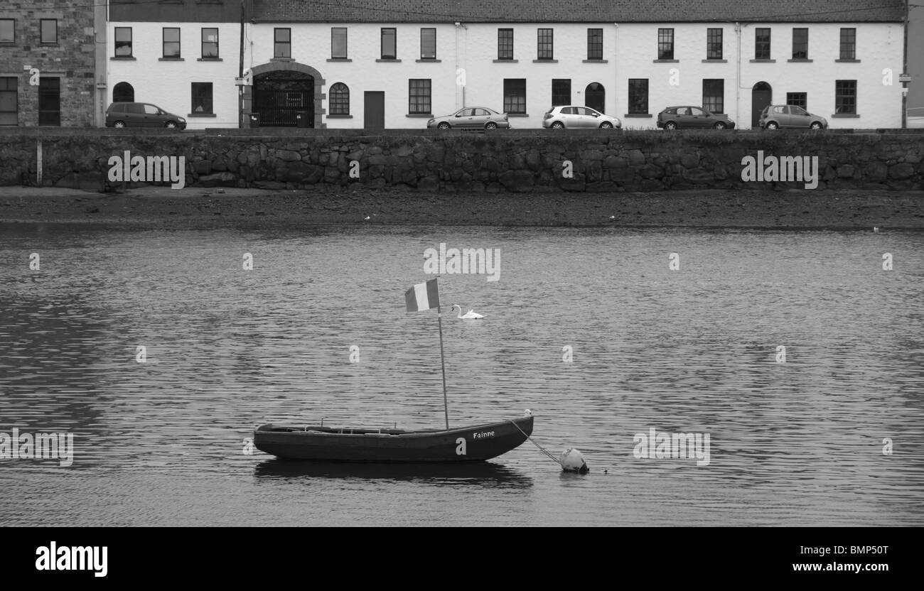 Der Claddagh - antiken und historischen Herzen der Stadt Galway, Republik von Irland. Stockfoto