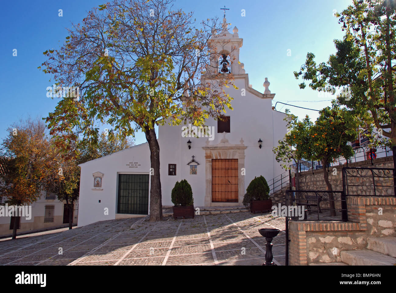 Kirche (Iglesia de Santa Ana), Estepa, Provinz Sevilla, Andalusien, Südspanien, Westeuropa. Stockfoto