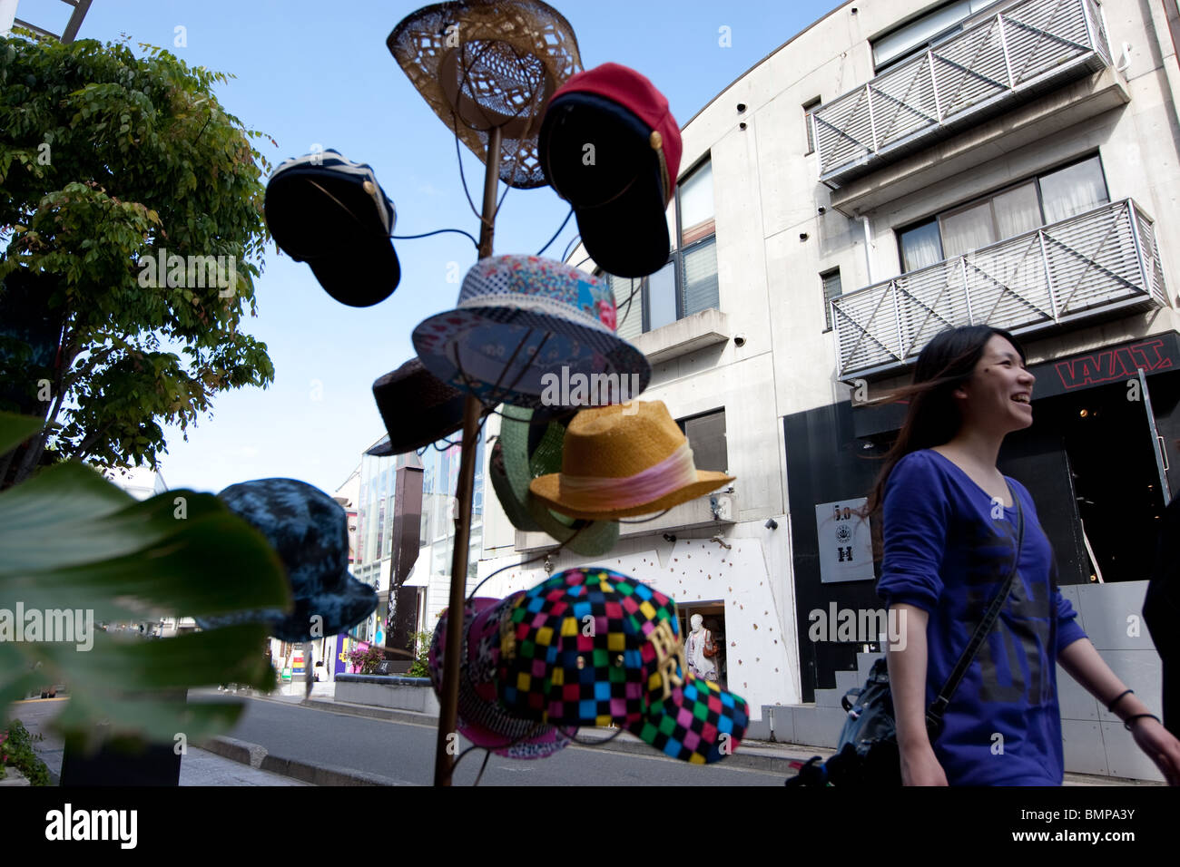 Bezirk Harajuku in Tokio, Japan, Dienstag, 18. Mai 2010. Stockfoto