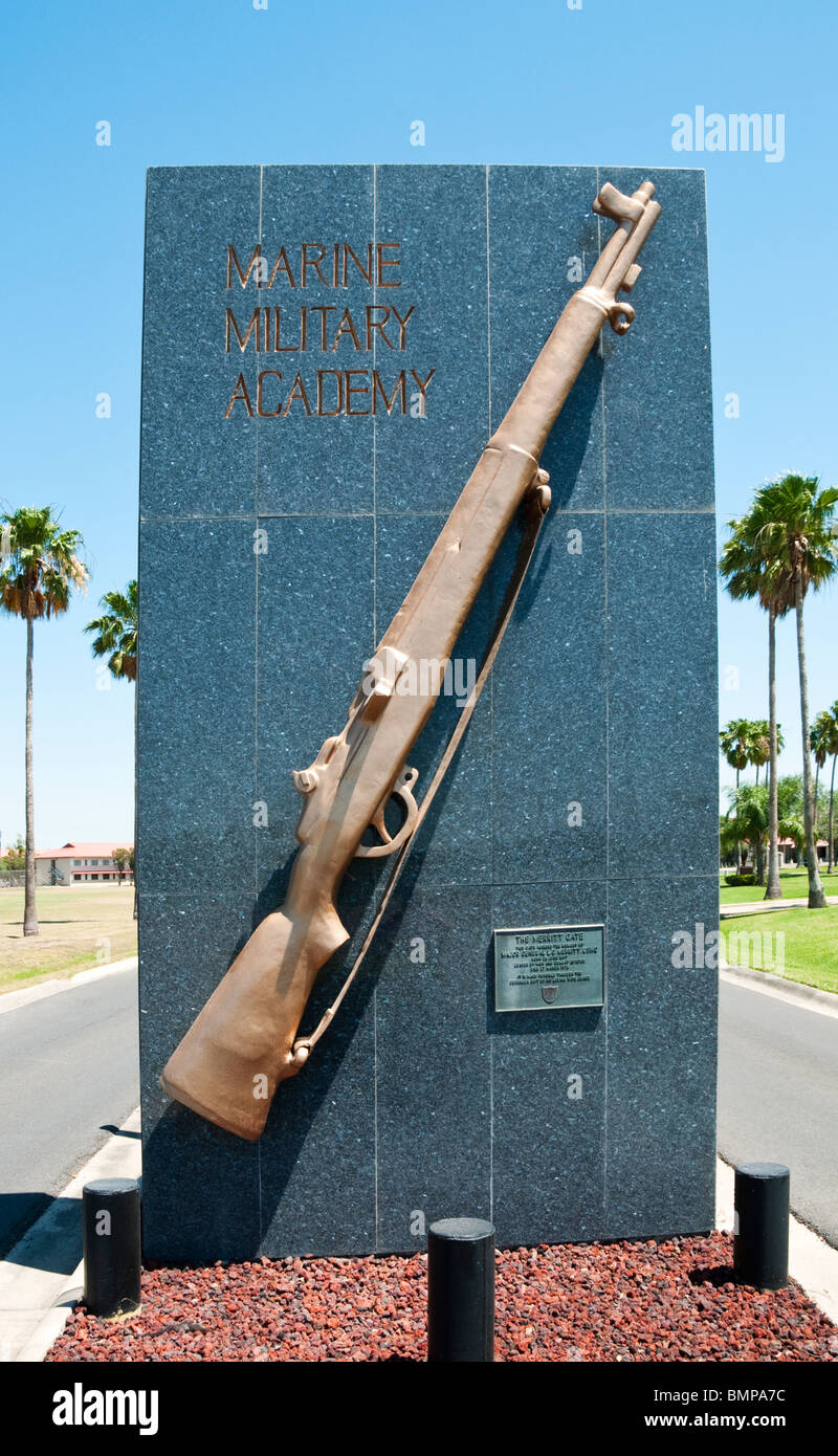 Texas, Harlingen, Marine Military Academy, private Boys nur Internat Klassen 8 bis 12 Stockfoto