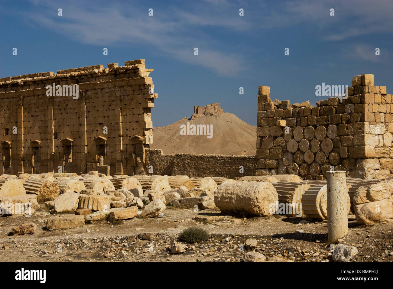 Alten aramäischen Stadt Palmyra, Syrien Stockfoto