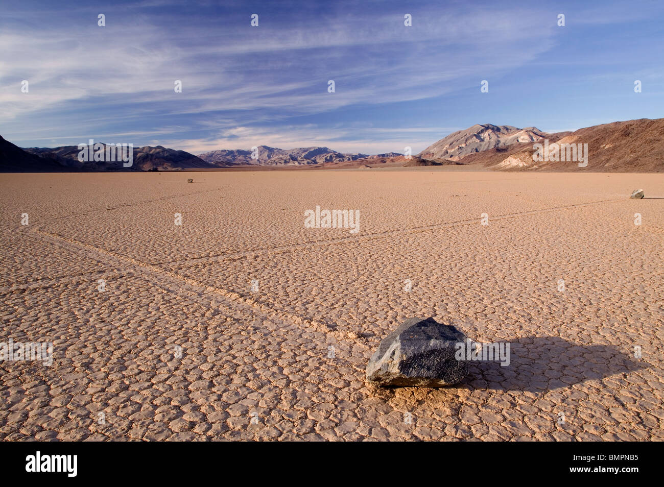 Die Rennstrecke, Death Valley Nationalpark, Kalifornien Stockfoto