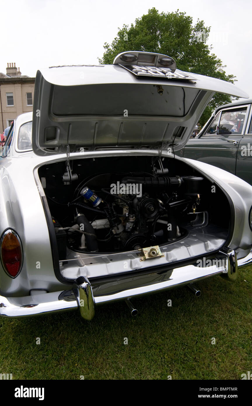 VW Karman Ghia Motor Käfer flache vier Stockfoto