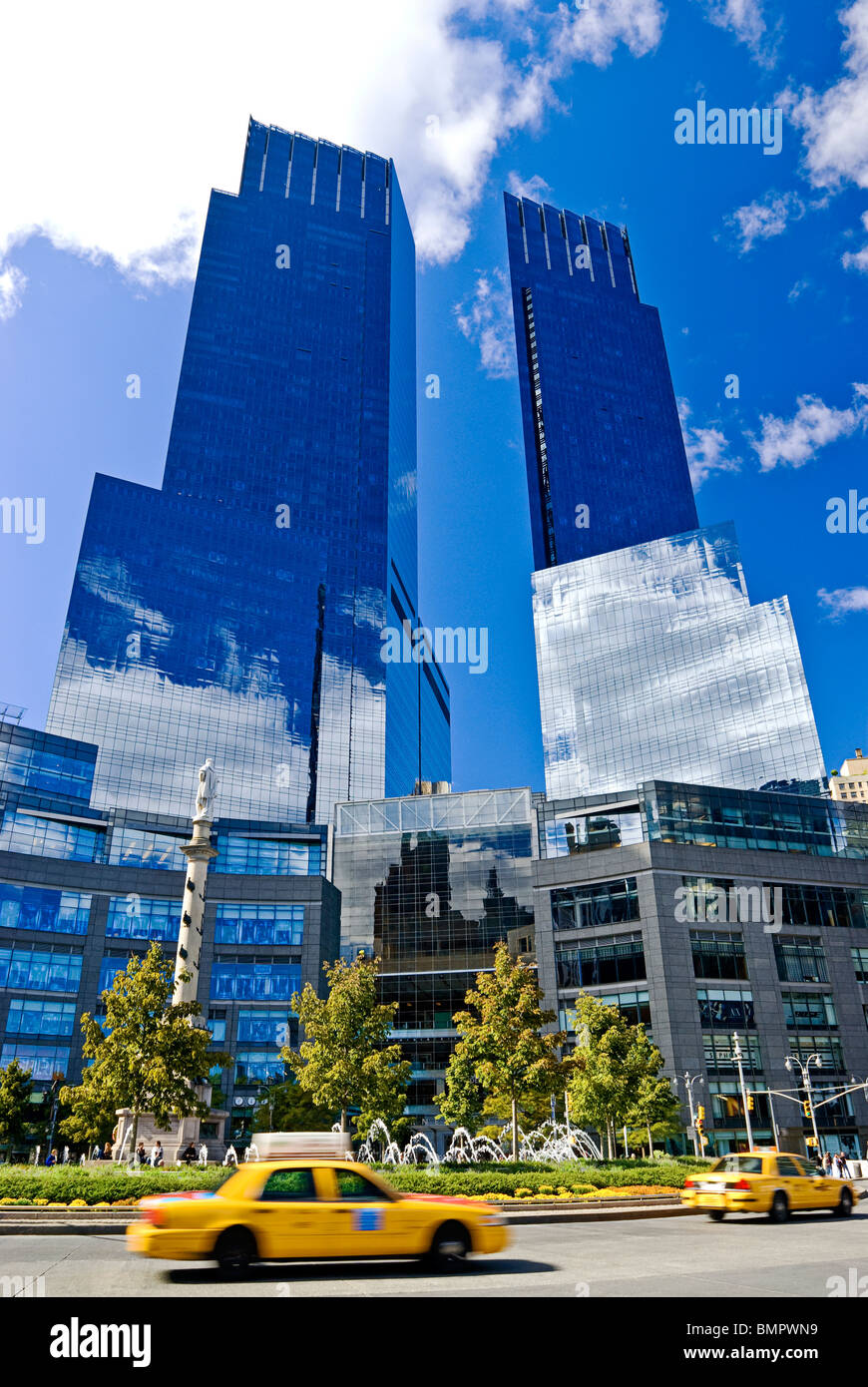 Time Warner Center, Columbus Circle, New York City. Stockfoto