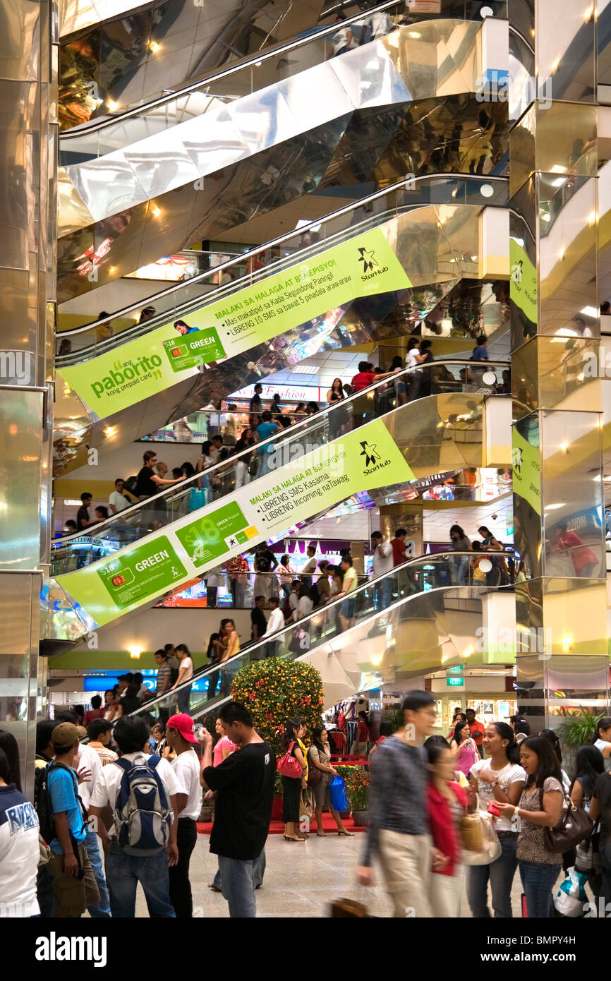 Belebten Einkaufszentrum, Orchard Road, Singapur Stockfoto