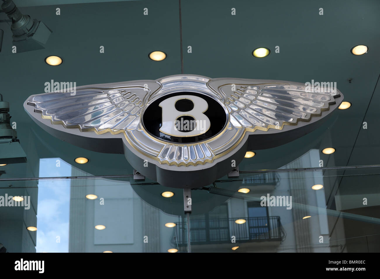 Das Bentley Auto Emblem Berlin Deutschland Deutschland Europa Stockfoto