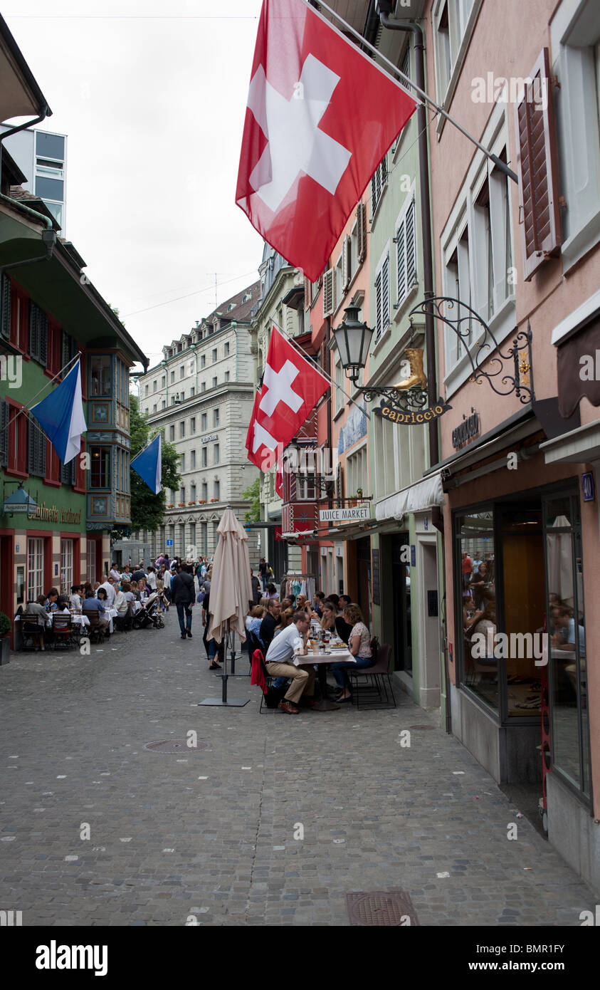 in Zürich, Schweiz Stockfotografie Alamy