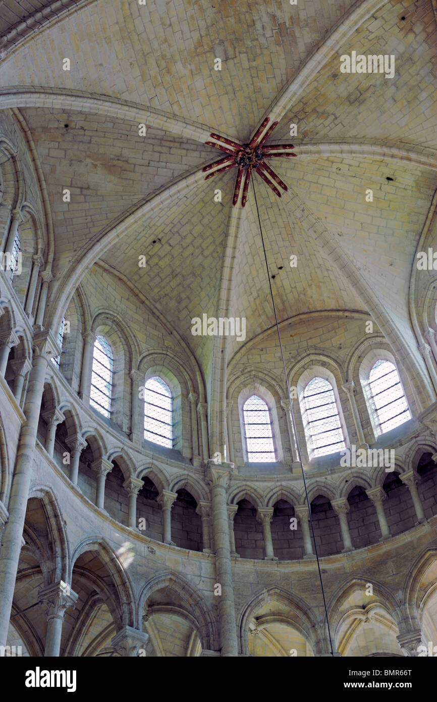 Soissons Kathedrale, Aisne Abteilung, Picardie, Frankreich Stockfoto