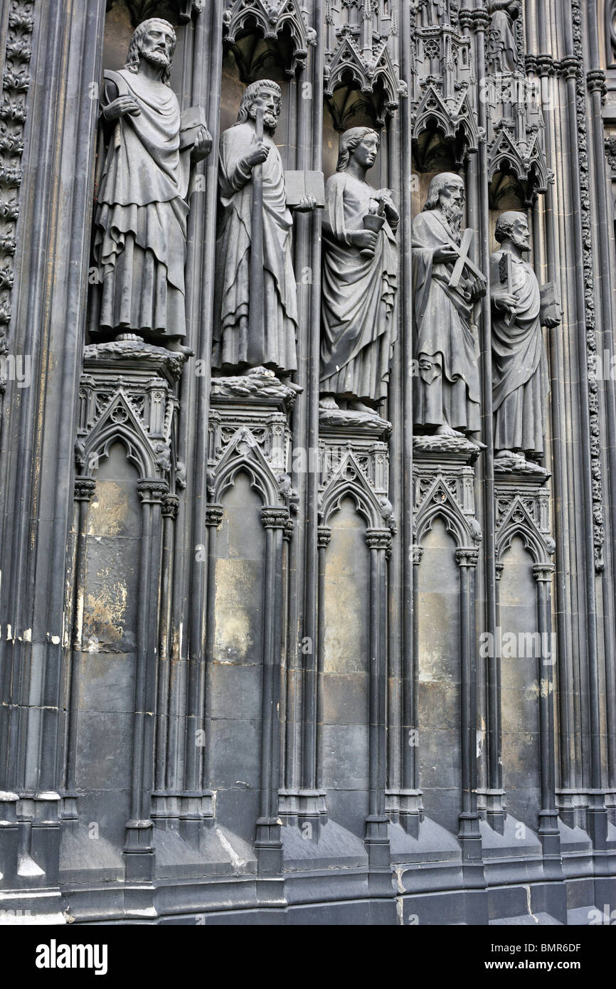 Abtei Kirche St. Ouen, Rouen, Seine-Maritime Abteilung, Haute-Normandie, Frankreich Stockfoto