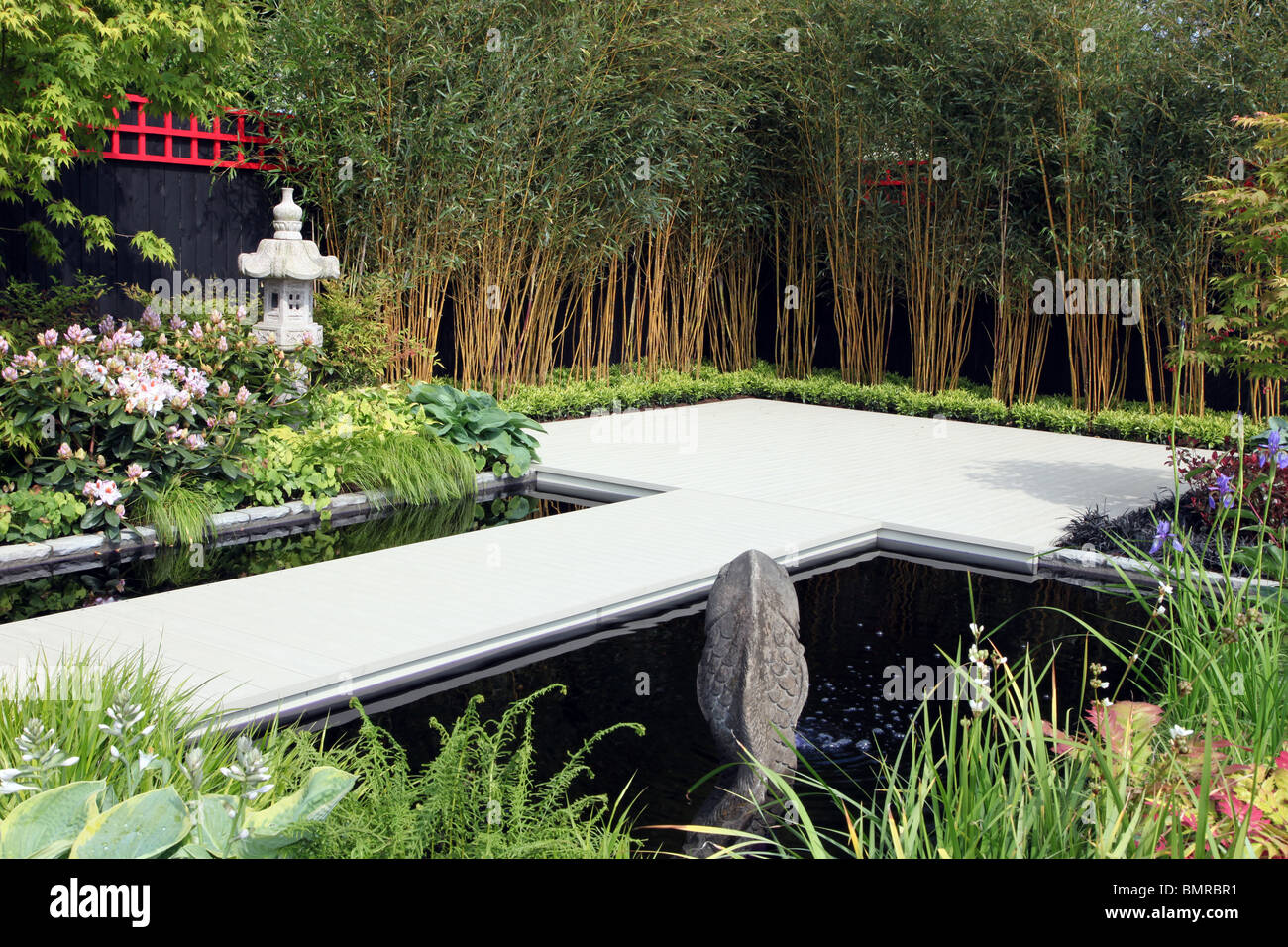 Chinesisch-Art Schaugarten, Blüte 2010 Stockfoto