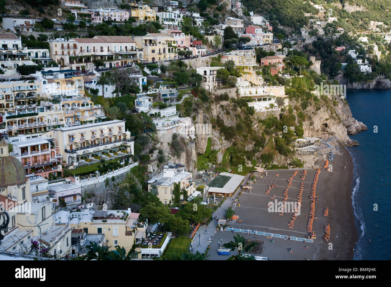 Positano, Italien Stockfoto