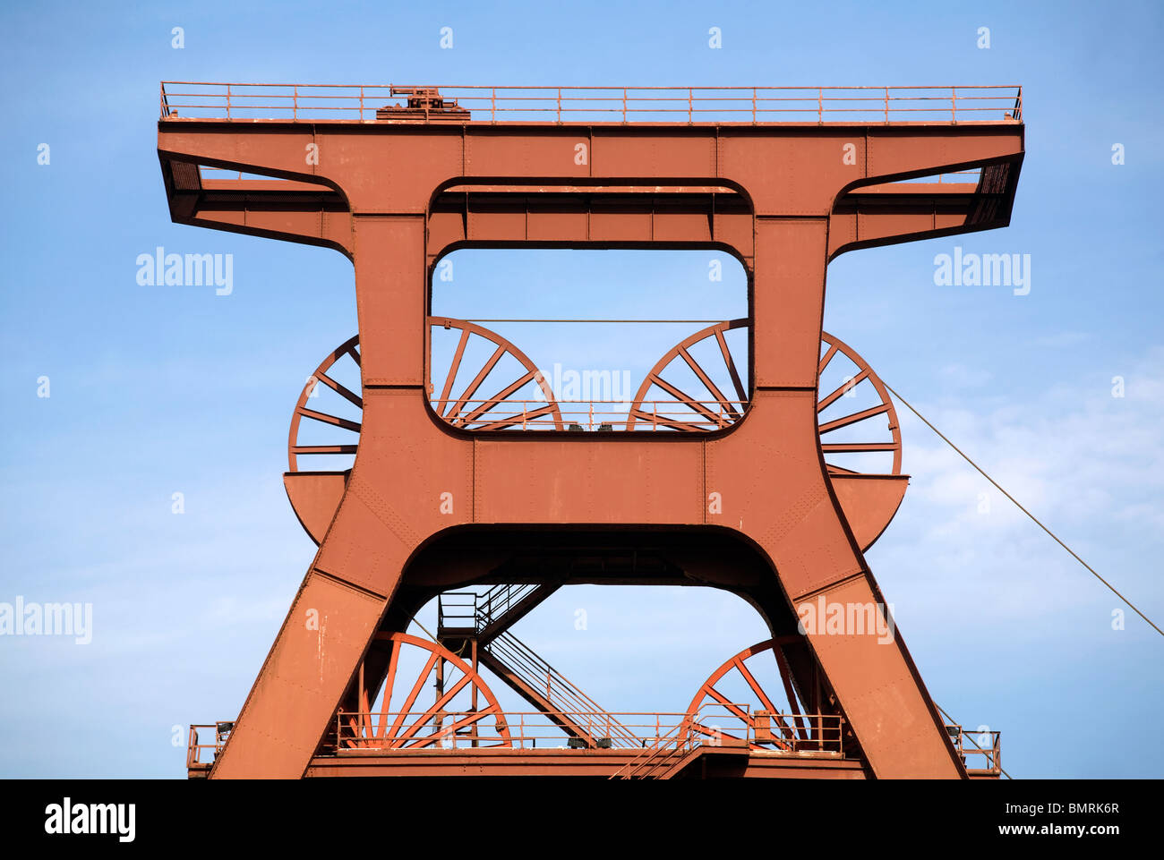 Zollverein Coal Mine Industriekomplex, UNESCO-Weltkulturerbe, Essen, Deutschland Stockfoto